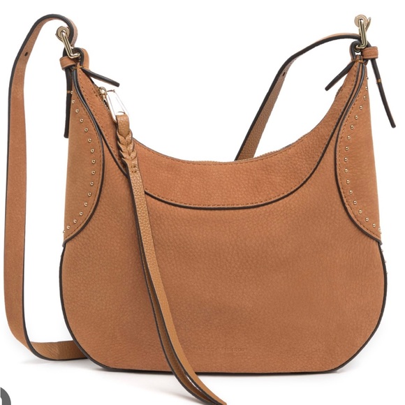 Rebecca Minkoff Handbags - Rebecca Minkoff Pippa Studded Small Hobo Bag.  Color is Glow. NWT